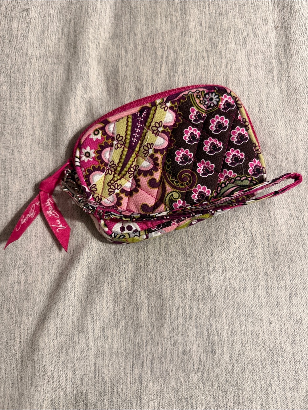 Vera Bradley Retired Print Cardholder Wristlet